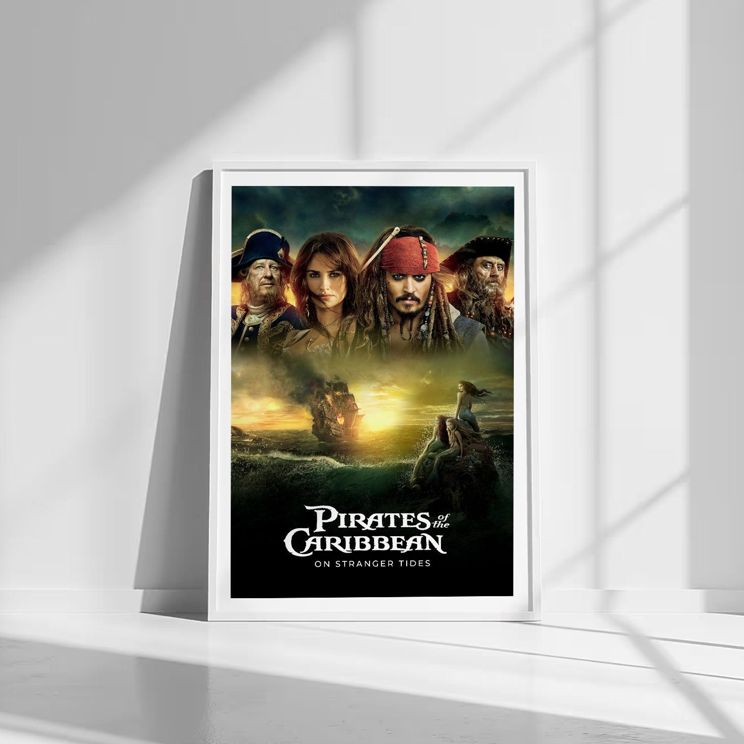 Flex Designs Poster Pirates of the Caribbean On Stranger Tides 8 x 10" Home Goods - Movie 2011 Movie Poster