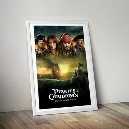 Flex Designs Poster Pirates of the Caribbean On Stranger Tides 8 x 10" Home Goods - Movie 2011 Movie Poster