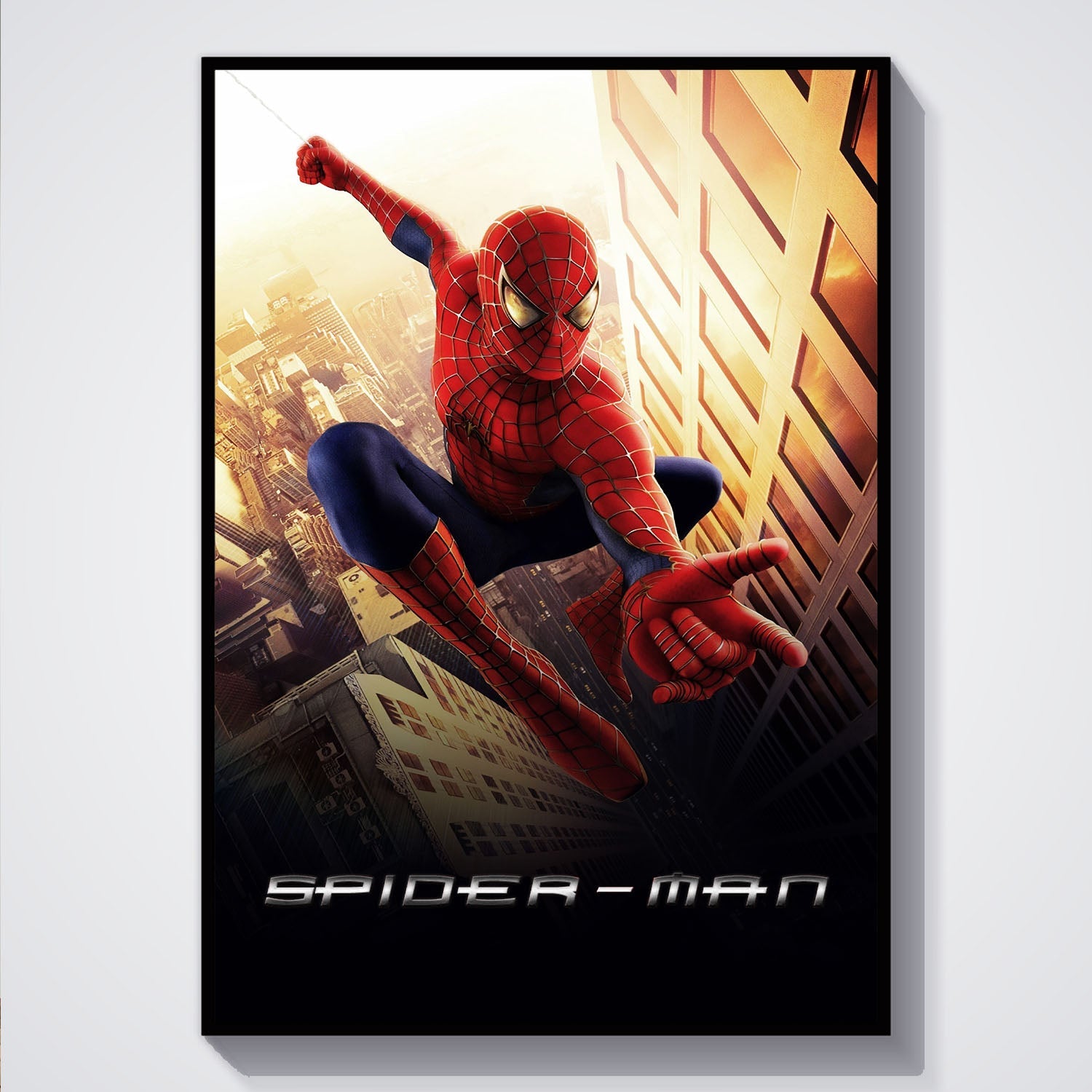 Flex Designs Poster Spider-Man Cinematic 5 x 7" Home Goods - Movie 2002 Movie Poster