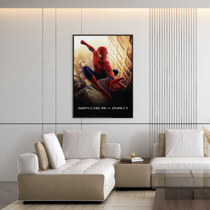 Flex Designs Poster Spider-Man Cinematic 5 x 7" Home Goods - Movie 2002 Movie Poster