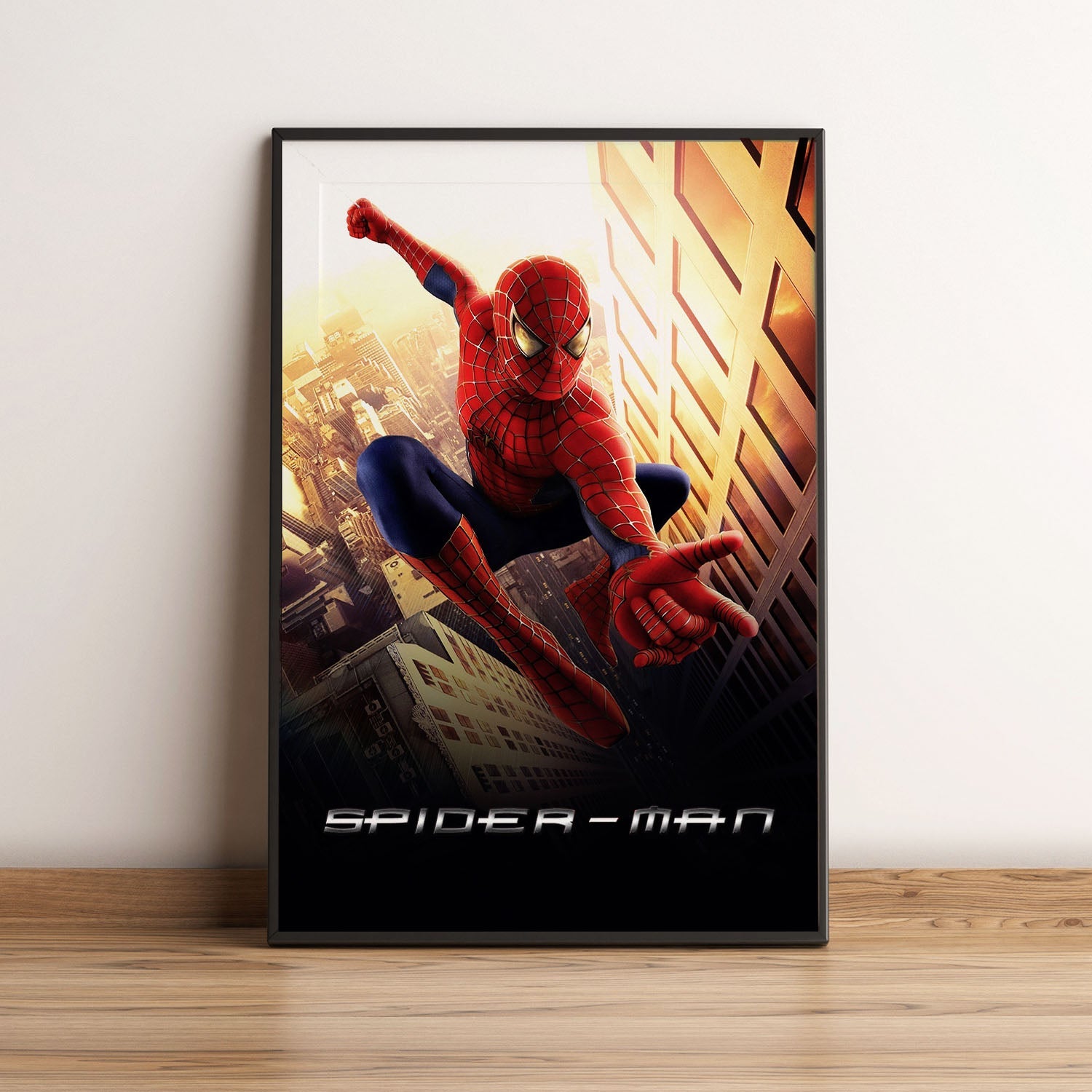 Flex Designs Poster Spider-Man Cinematic 5 x 7" Home Goods - Movie 2002 Movie Poster