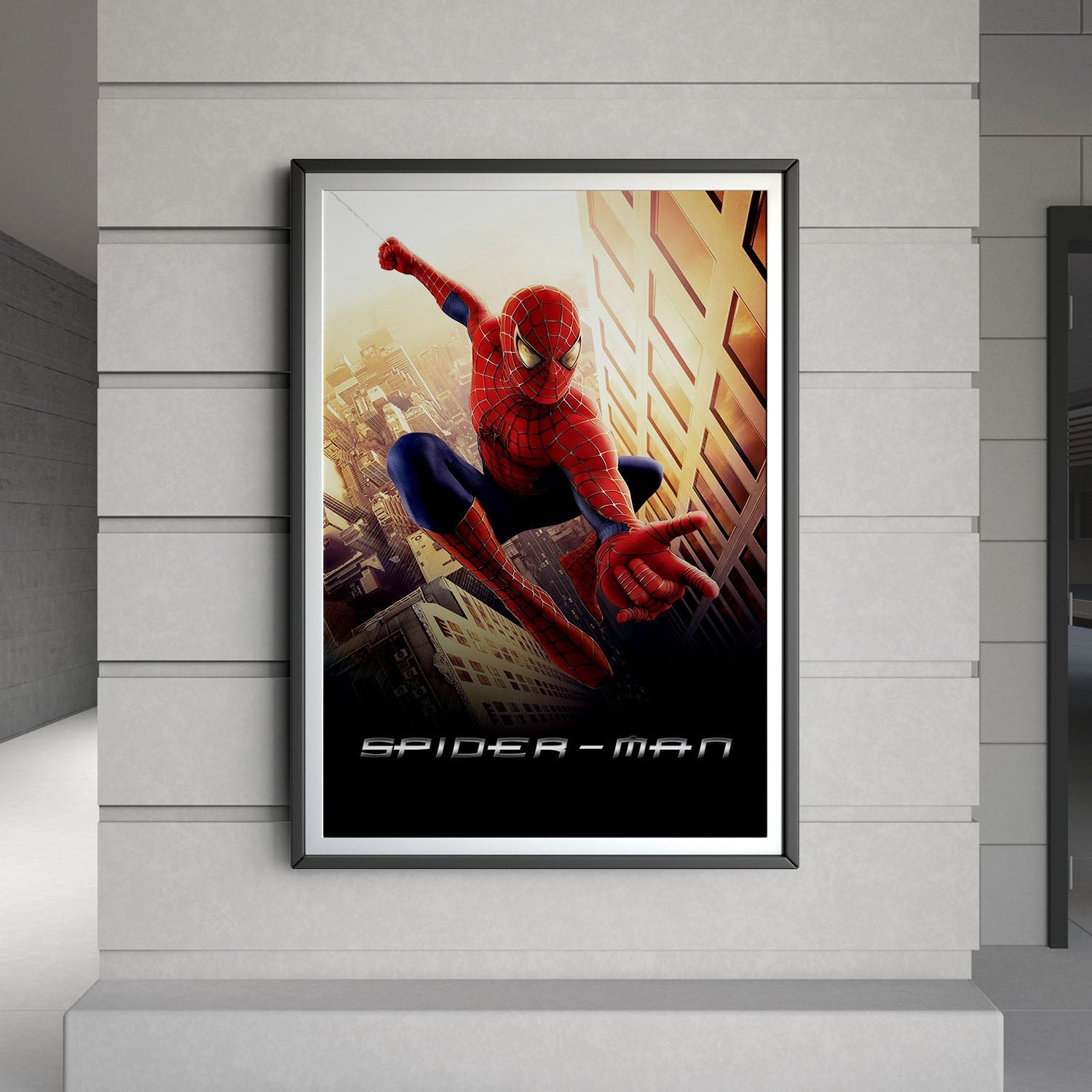 Flex Designs Poster Spider-Man Cinematic 8 x 10" Home Goods - Movie 2002 Movie Poster