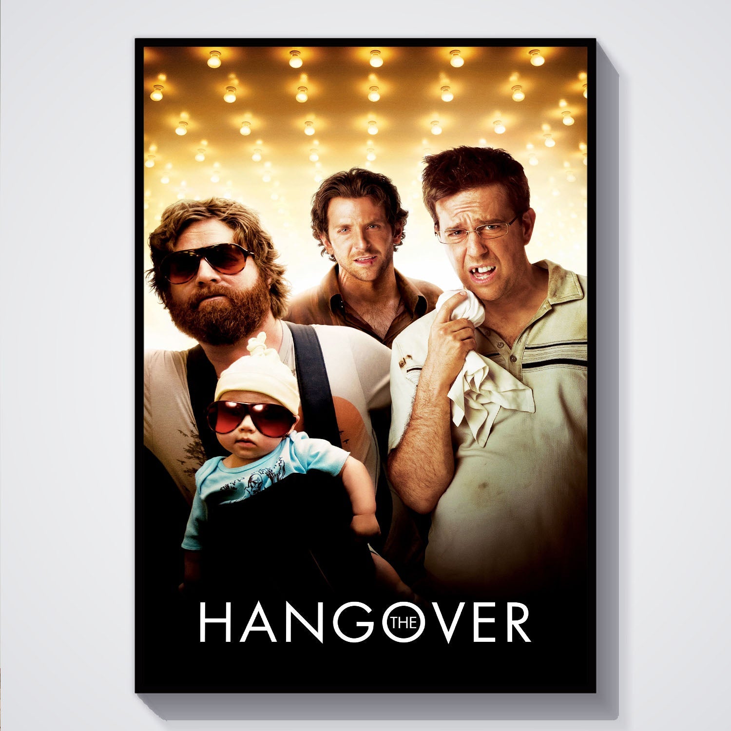 Flex Designs Poster The Hangover 5 x 7" Home Goods - Movie 2009 Movie Poster