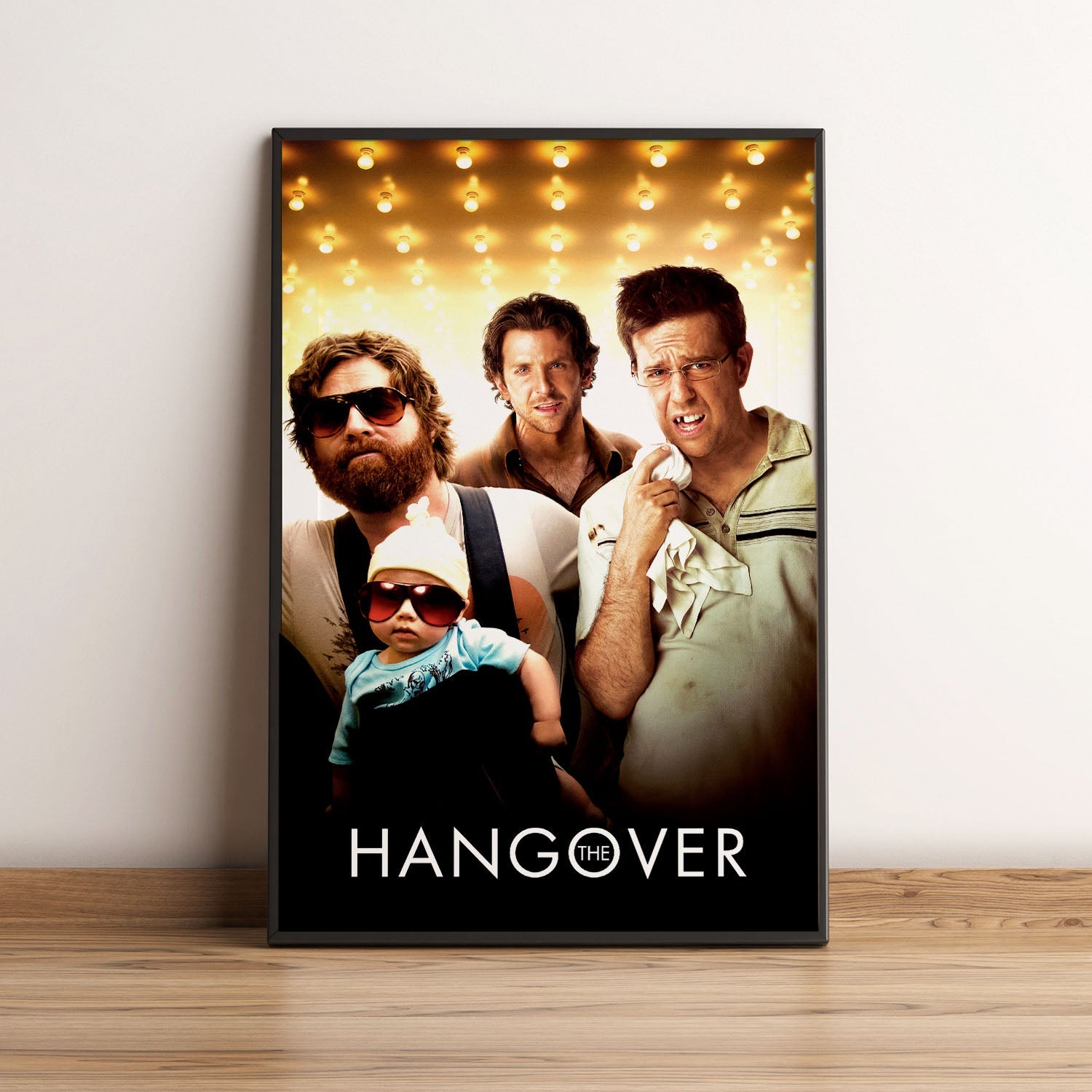 Flex Designs Poster The Hangover 5 x 7" Home Goods - Movie 2009 Movie Poster
