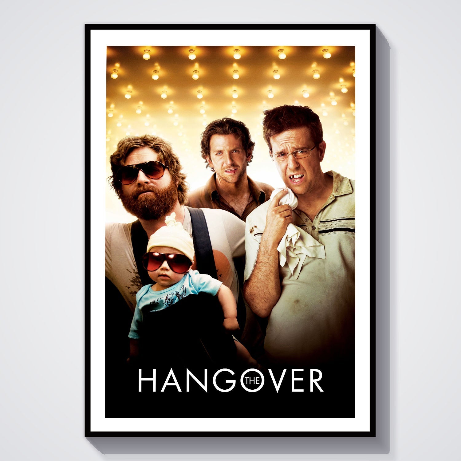 Flex Designs Poster The Hangover 8 x 10" Home Goods - Movie 2009 Movie Poster