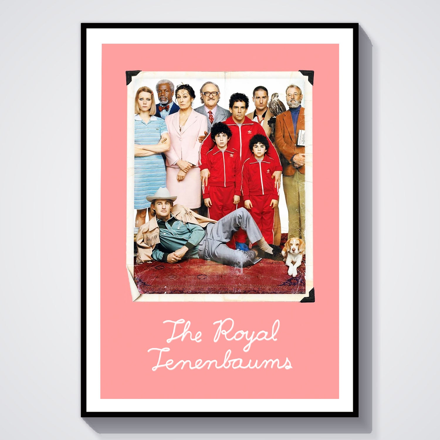 Flex Designs Poster The Royal Tenenbaums 8 x 10" Home Goods - Movie 2001 Movie Poster