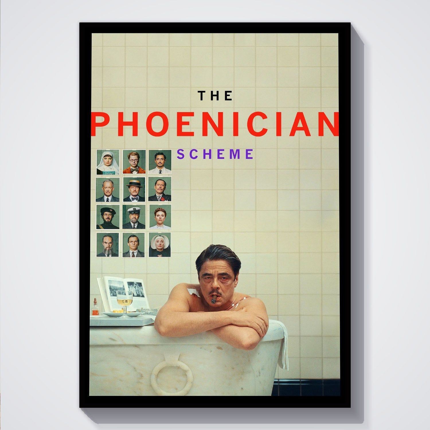 Flex Designs Poster The Phoenician Scheme 5 x 7" Home Goods - Movie 2025 Movie Poster