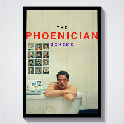 Flex Designs Poster The Phoenician Scheme 5 x 7" Home Goods - Movie 2025 Movie Poster