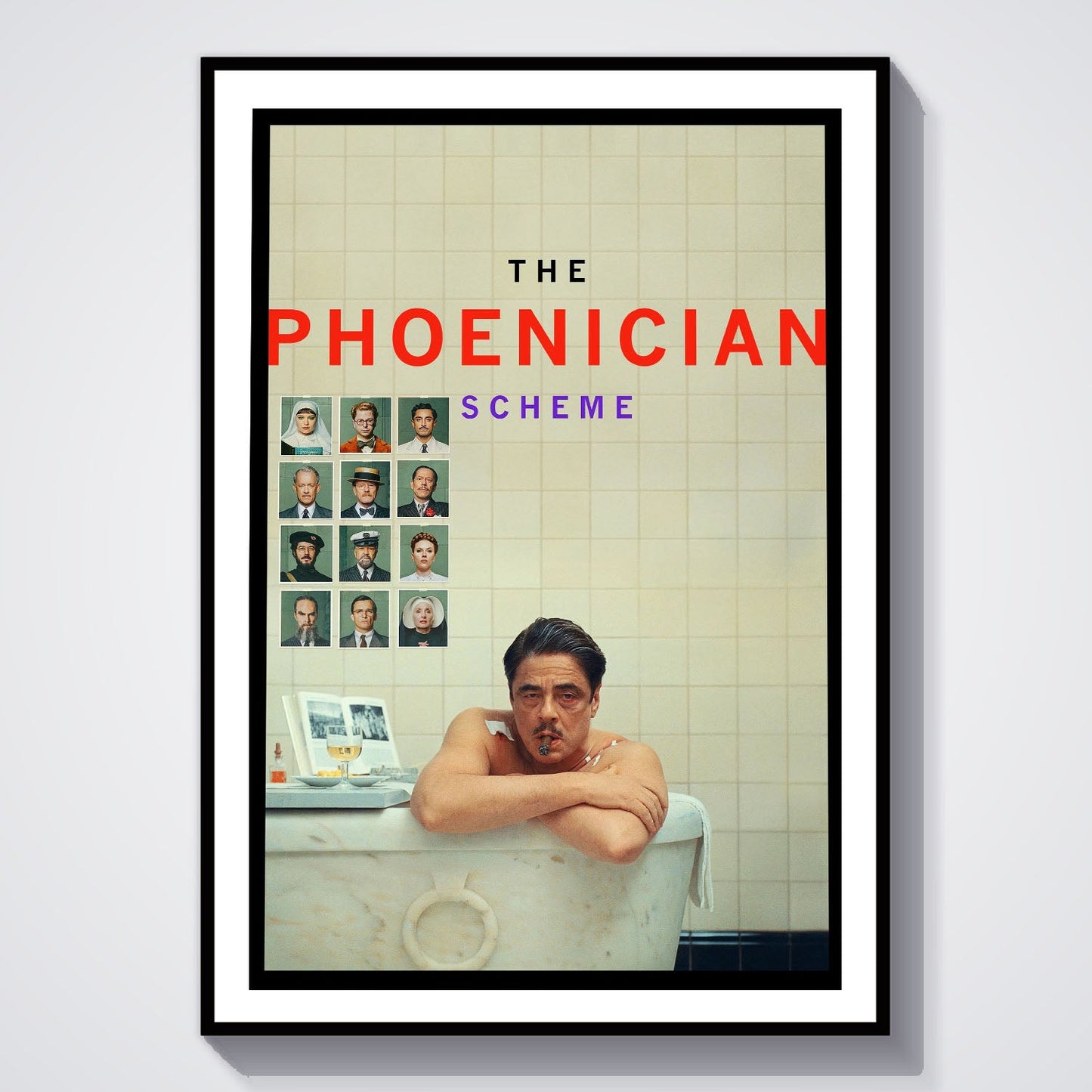 Flex Designs Poster The Phoenician Scheme 8 x 10" Home Goods - Movie 2025 Movie Poster