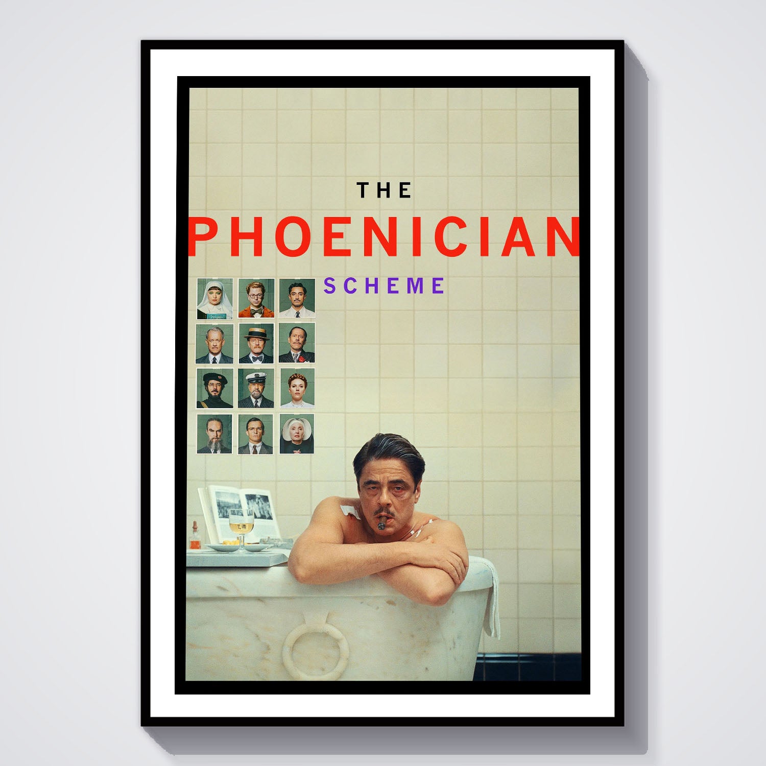 Flex Designs Poster The Phoenician Scheme 8 x 10" Home Goods - Movie 2025 Movie Poster