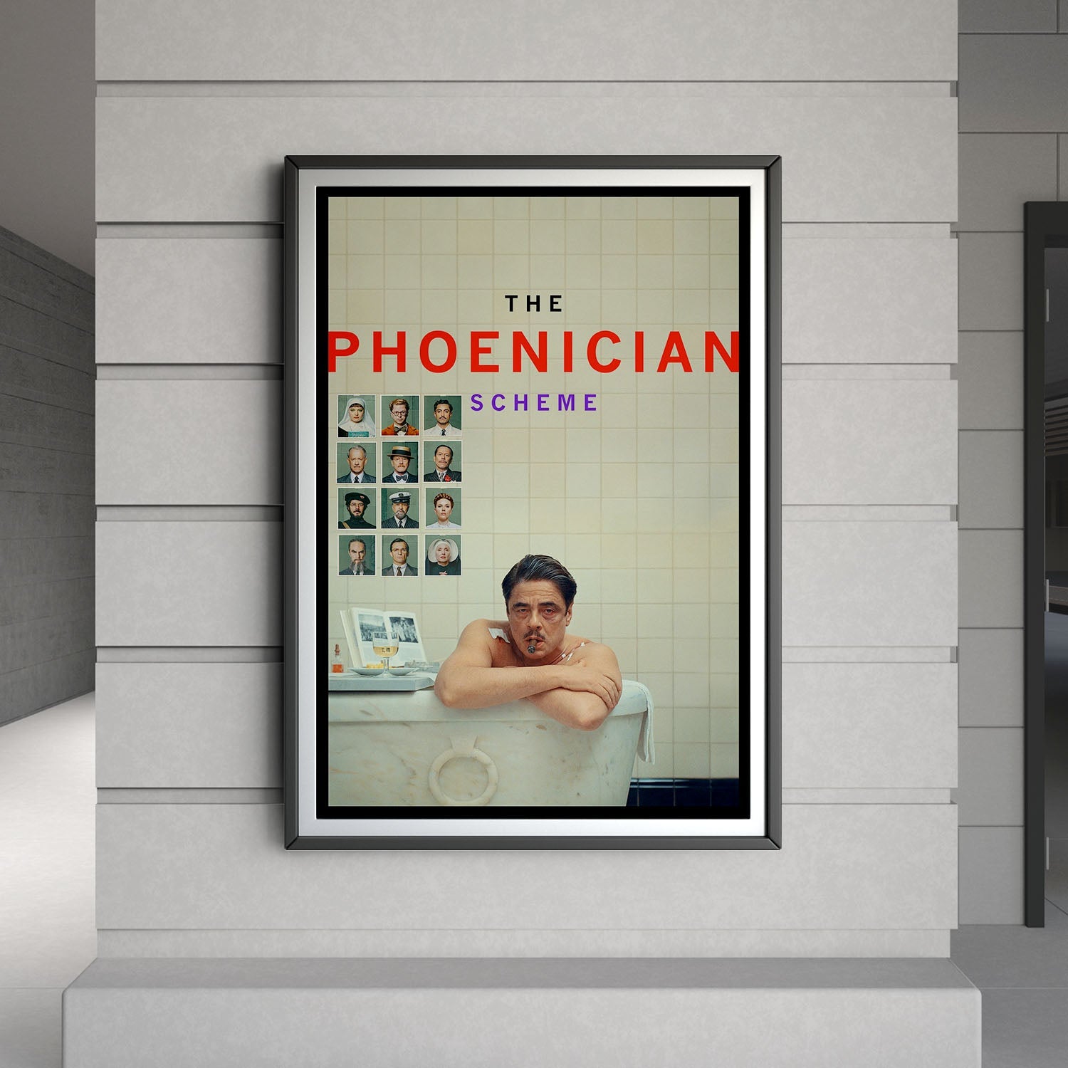 Flex Designs Poster The Phoenician Scheme 8 x 10" Home Goods - Movie 2025 Movie Poster