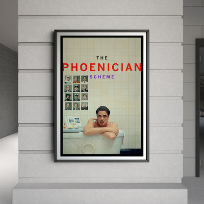 Flex Designs Poster The Phoenician Scheme 8 x 10" Home Goods - Movie 2025 Movie Poster