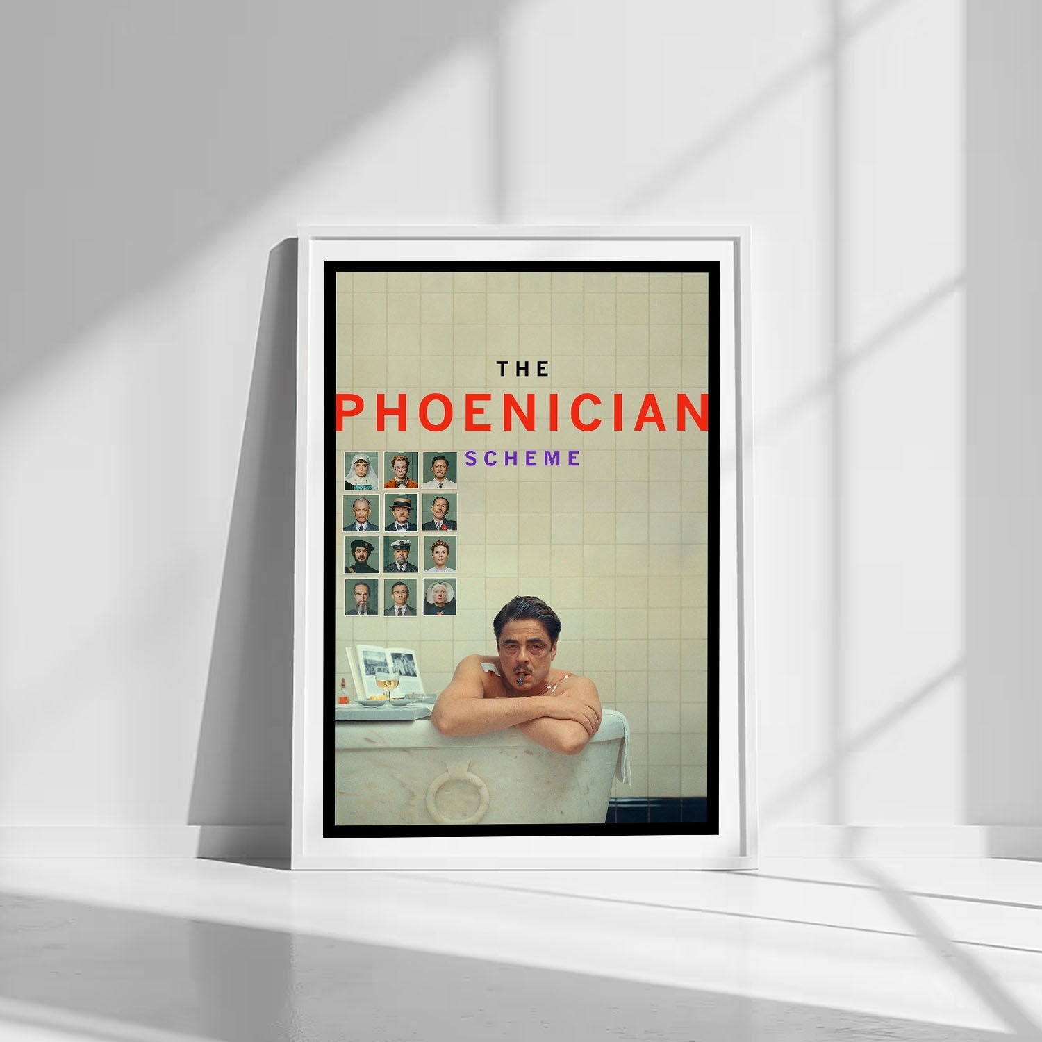 Flex Designs Poster The Phoenician Scheme 8 x 10" Home Goods - Movie 2025 Movie Poster