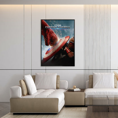 Flex Designs Poster Captain America Brave New World Cinematic 5 x 7" Home Goods - Movie 2025 Movie Poster