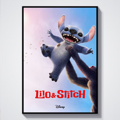 Flex Designs Poster Lilo & Stitch Live Action 5 x 7" Home Goods - Movie 2025 Movie Poster