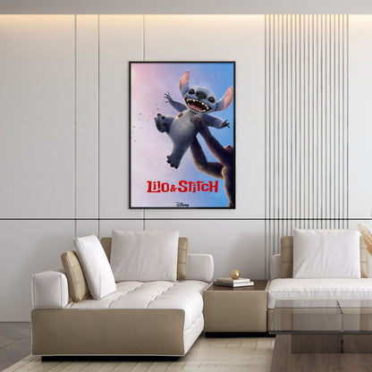Flex Designs Poster Lilo & Stitch Live Action 5 x 7" Home Goods - Movie 2025 Movie Poster