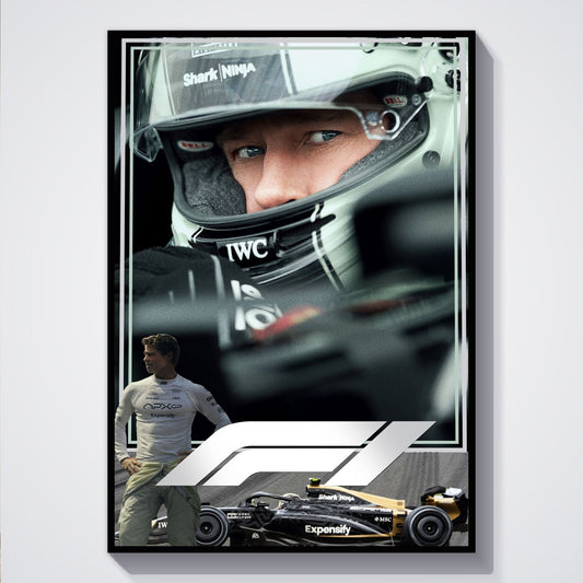 Flex Designs Poster F1 The Movie 5 x 7" Home Goods - Movie 2025 Movie Poster