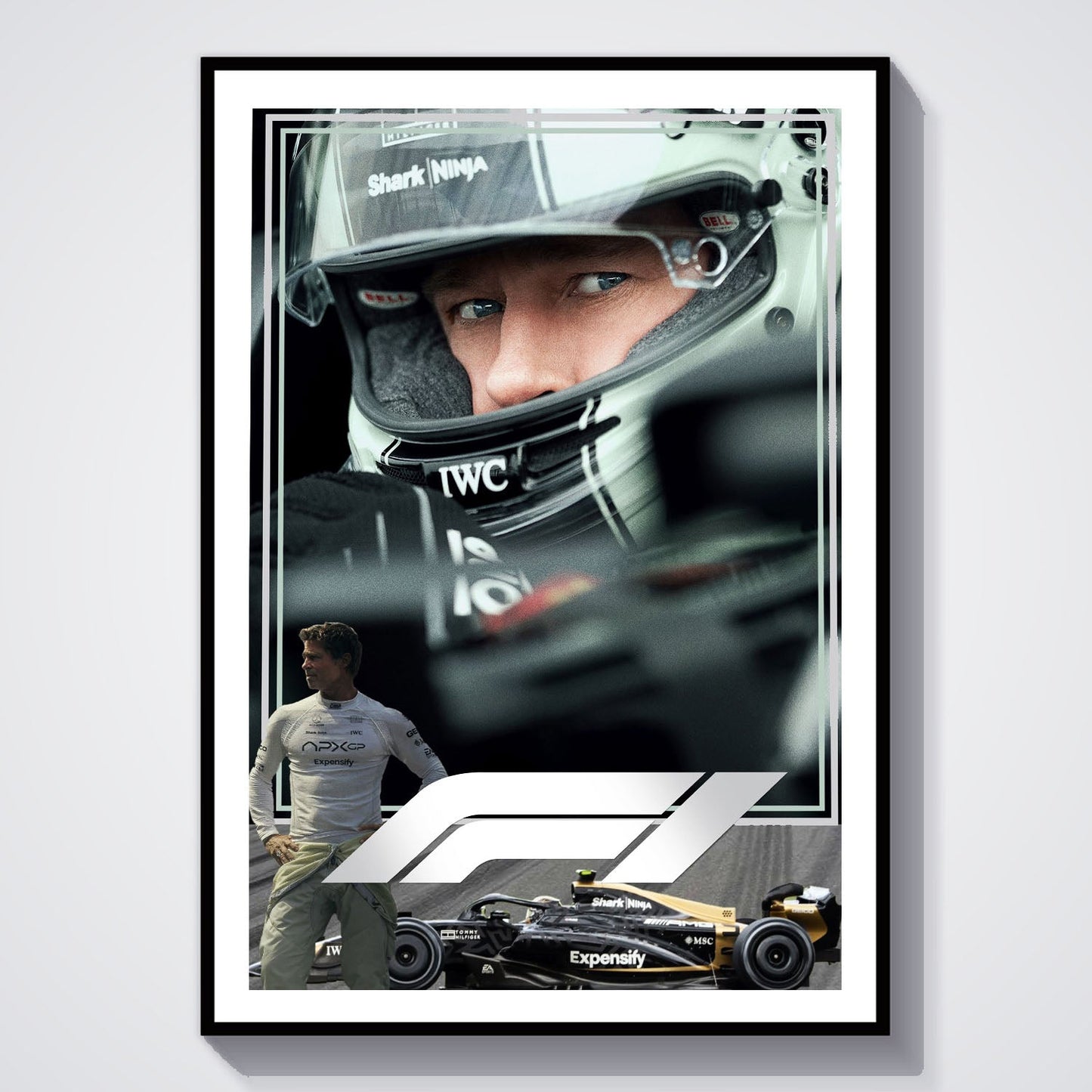 Flex Designs Poster F1 The Movie 8 x 10" Home Goods - Movie 2025 Movie Poster