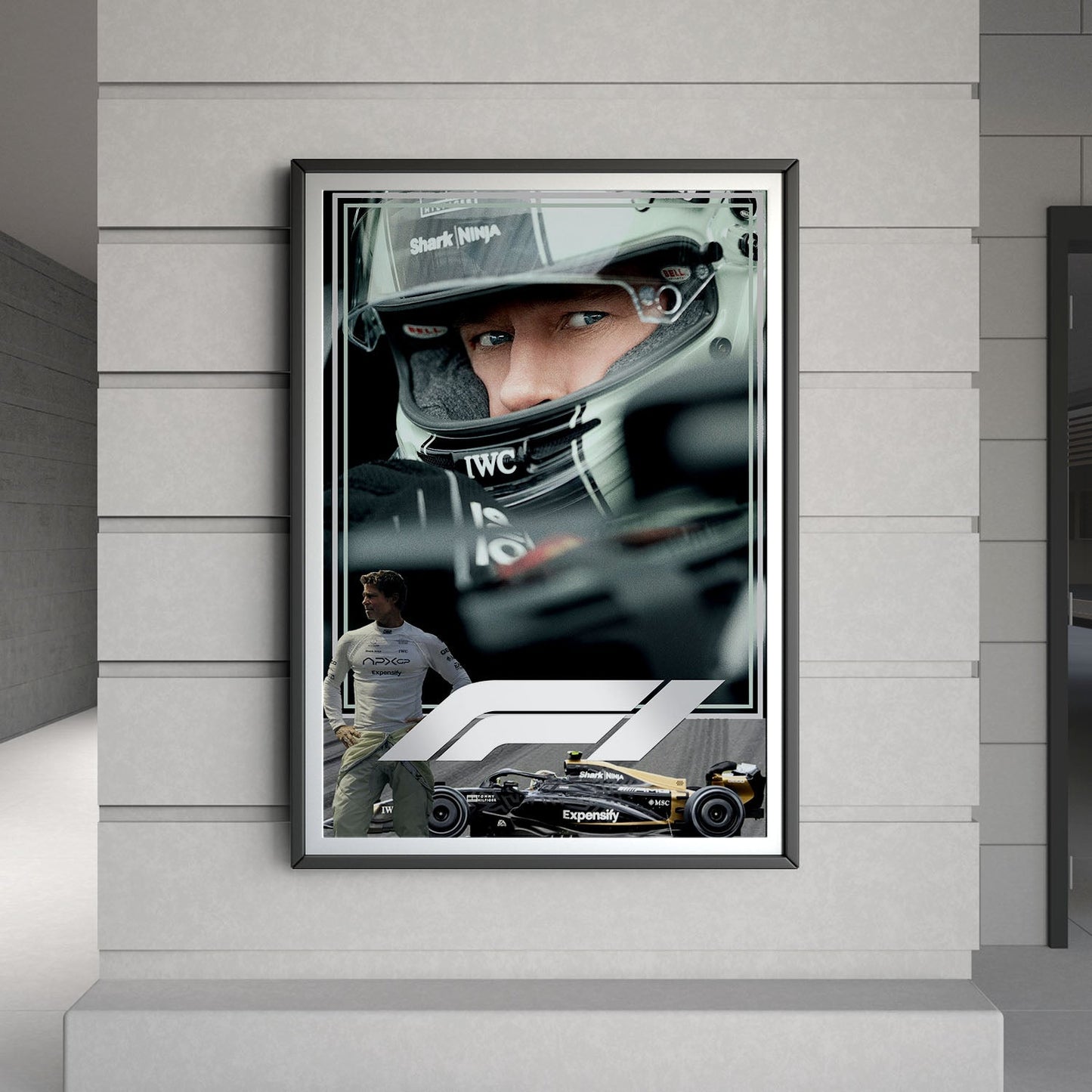 Flex Designs Poster F1 The Movie 8 x 10" Home Goods - Movie 2025 Movie Poster