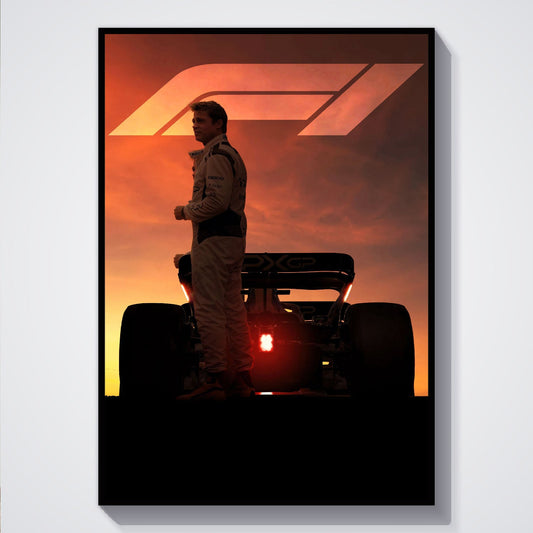 Flex Designs Poster F1 The Movie Theatrical 5 x 7" Home Goods - Movie 2025 Movie Poster