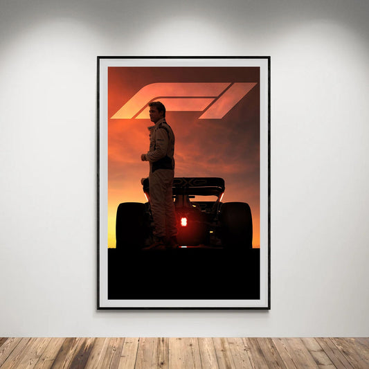 Flex Designs Poster F1 The Movie Theatrical 5 x 7" Home Goods - Movie 2025 Movie Poster