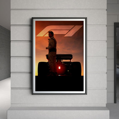 Flex Designs Poster F1 The Movie Theatrical 8 x 10" Home Goods - Movie 2025 Movie Poster