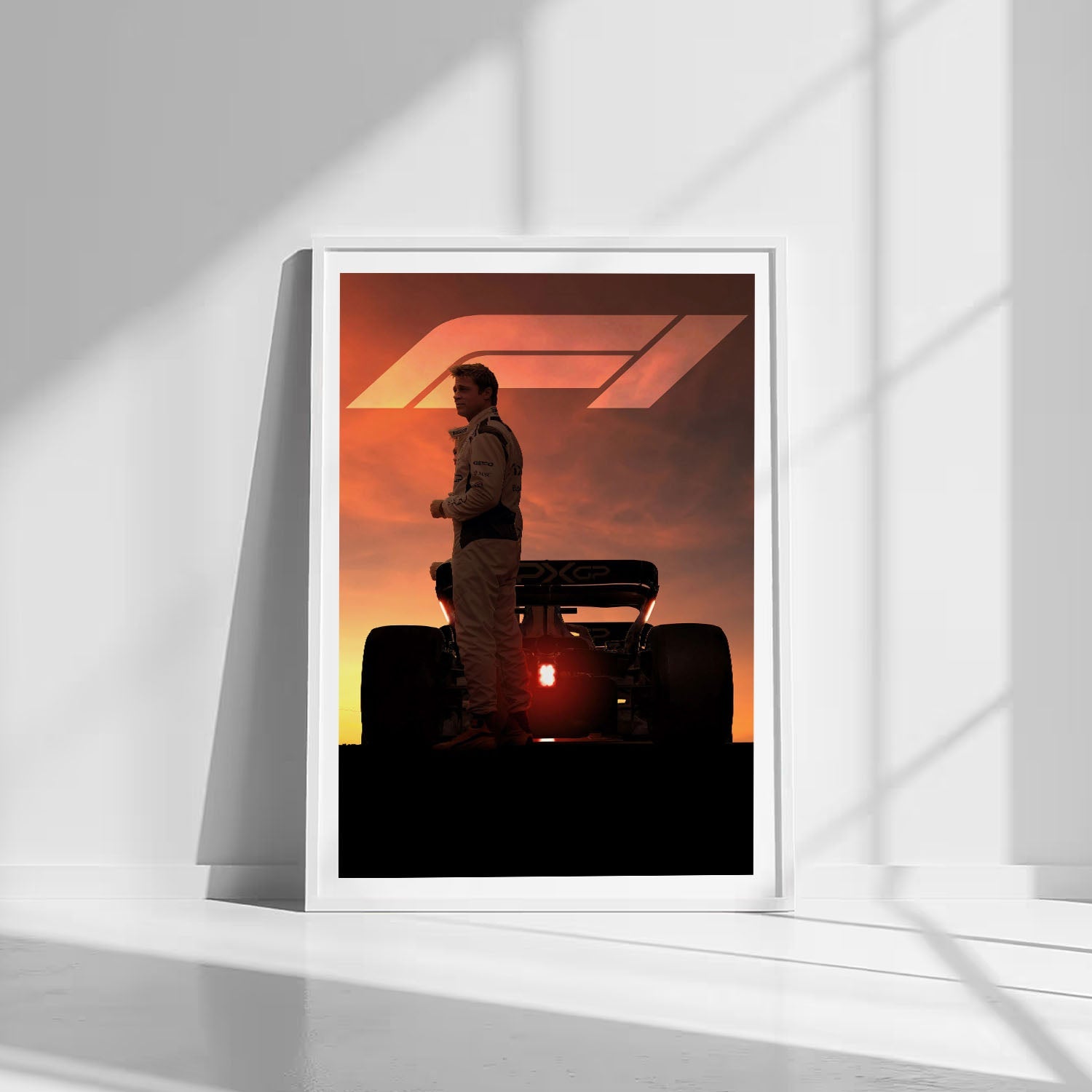 Flex Designs Poster F1 The Movie Theatrical 8 x 10" Home Goods - Movie 2025 Movie Poster