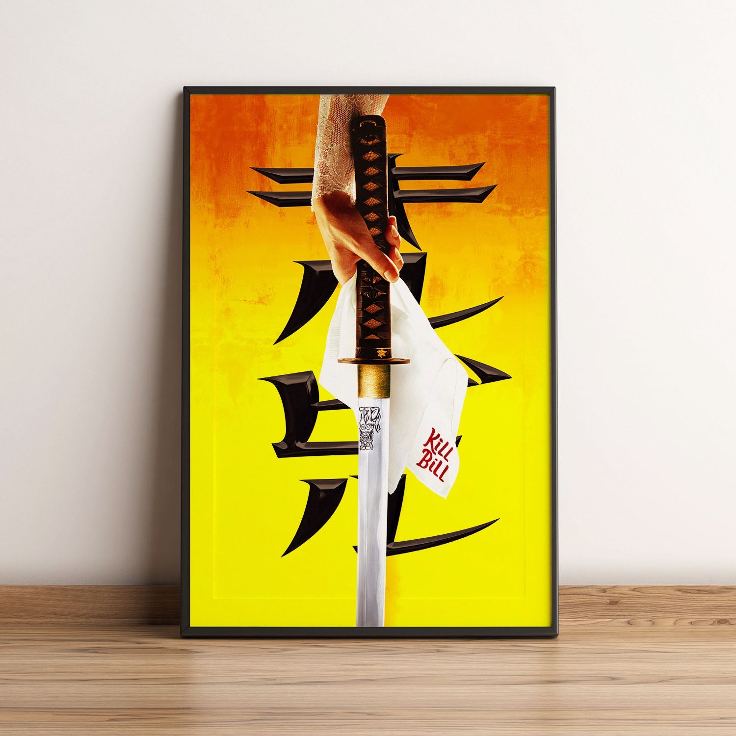 Flex Designs Poster Kill Bill - Vol 1 Minimalist 5 x 7" Home Goods - Movie 2003 Movie Poster