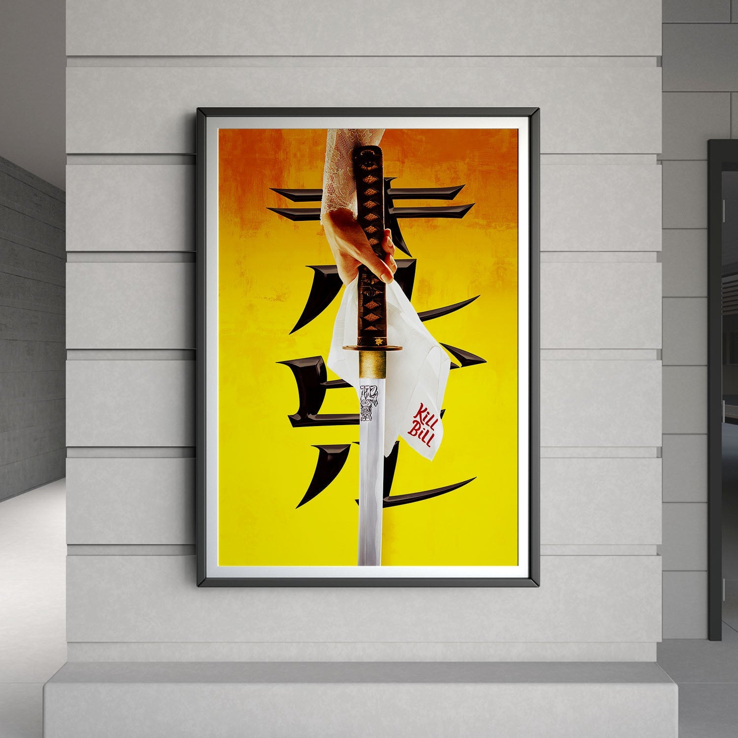 Flex Designs Poster Kill Bill - Vol 1 Minimalist 8 x 10" Home Goods - Movie 2003 Movie Poster