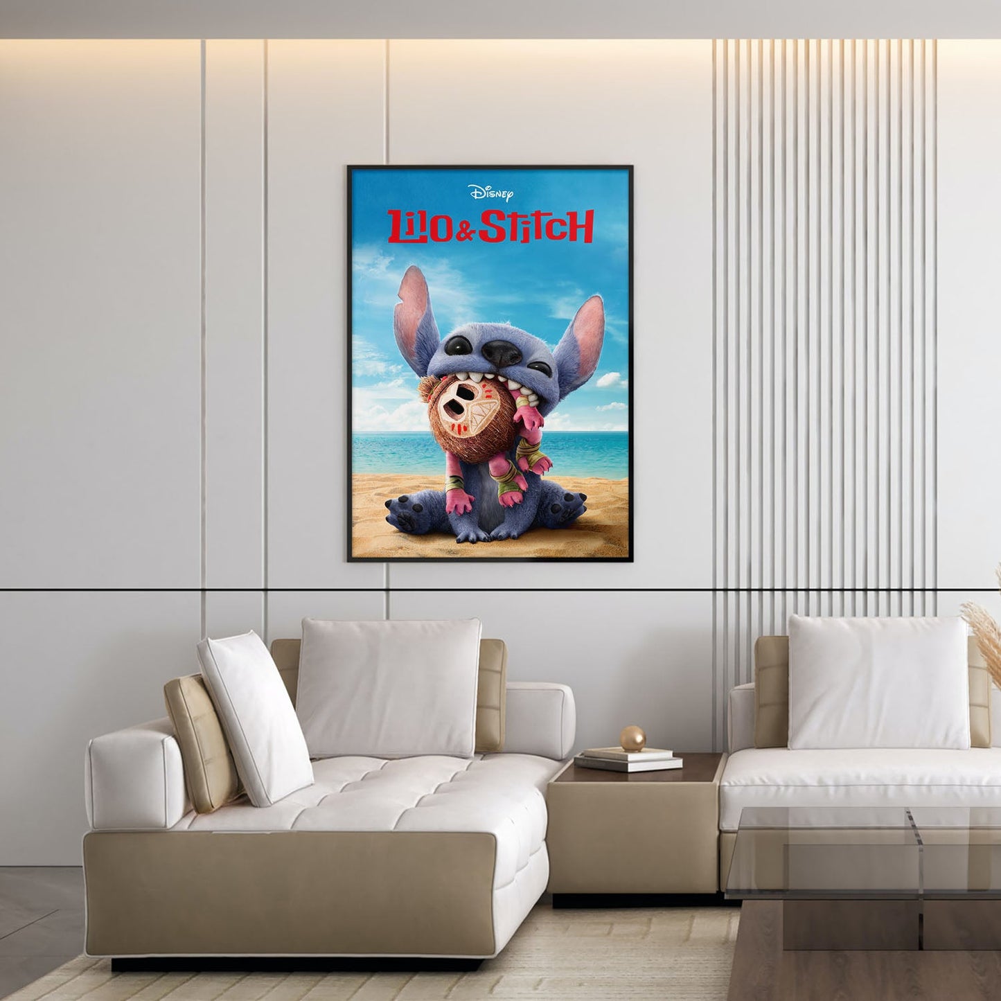 Flex Designs Poster Lilo & Stitch Key Art 5 x 7" Home Goods - Movie 2025 Movie Poster