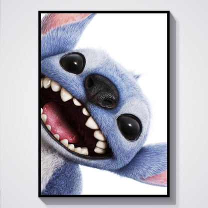 Flex Designs Poster Lilo & Stitch Textless 5 x 7" Home Goods - Movie 2025 Movie Poster