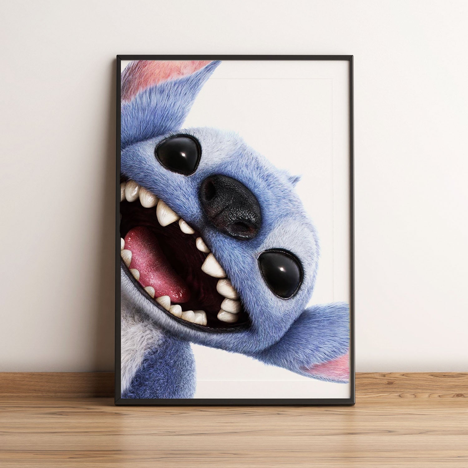 Flex Designs Poster Lilo & Stitch Textless 5 x 7" Home Goods - Movie 2025 Movie Poster