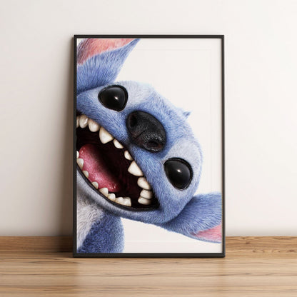 Flex Designs Poster Lilo & Stitch Textless 5 x 7" Home Goods - Movie 2025 Movie Poster