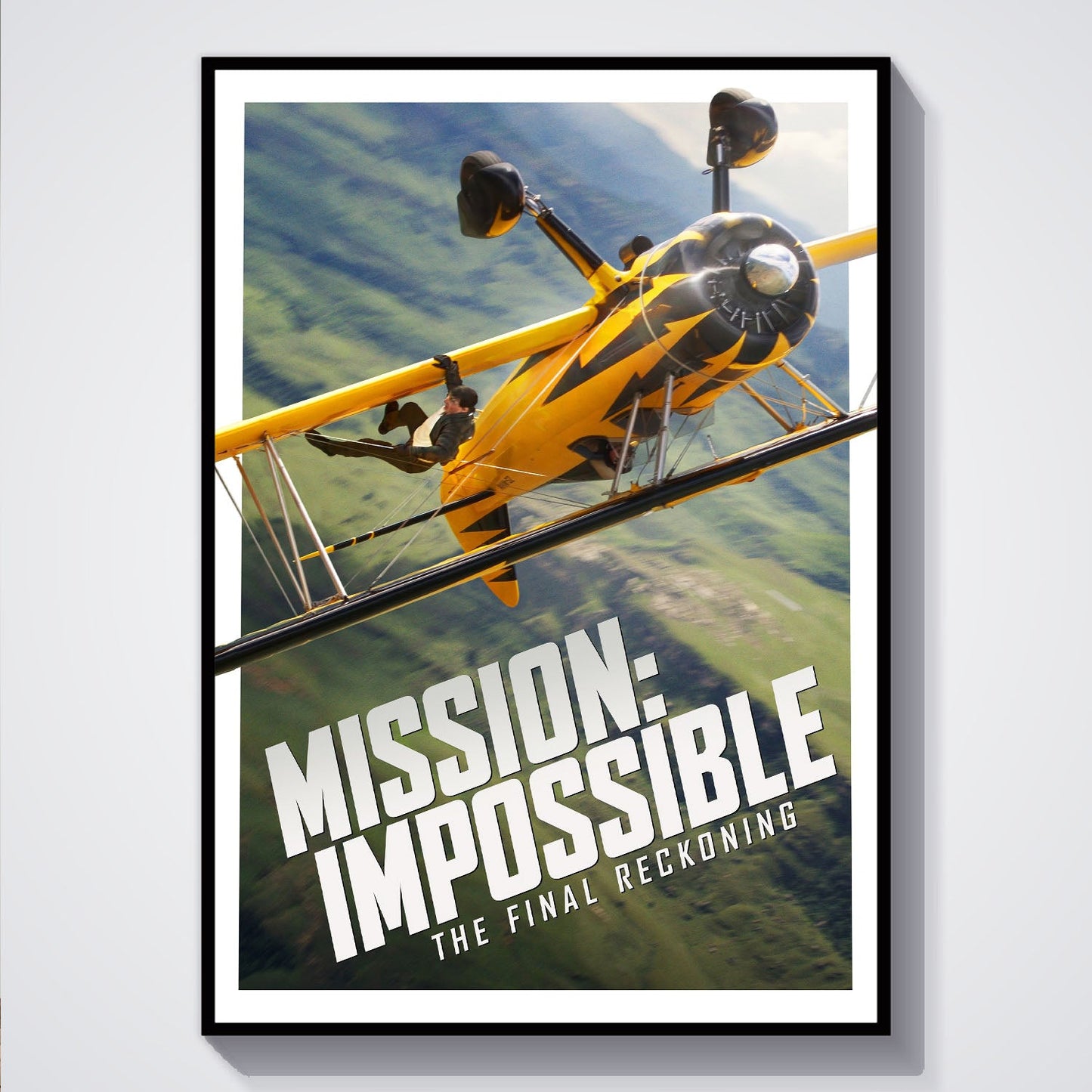 Flex Designs Poster Mission Impossible The Final Reckoning Cinematic 5 x 7" Home Goods - Movie 2025 Movie Poster