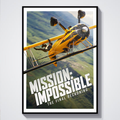 Flex Designs Poster Mission Impossible The Final Reckoning Cinematic 5 x 7" Home Goods - Movie 2025 Movie Poster