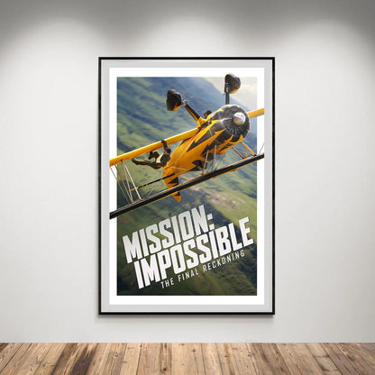 Flex Designs Poster Mission Impossible The Final Reckoning Cinematic 5 x 7" Home Goods - Movie 2025 Movie Poster