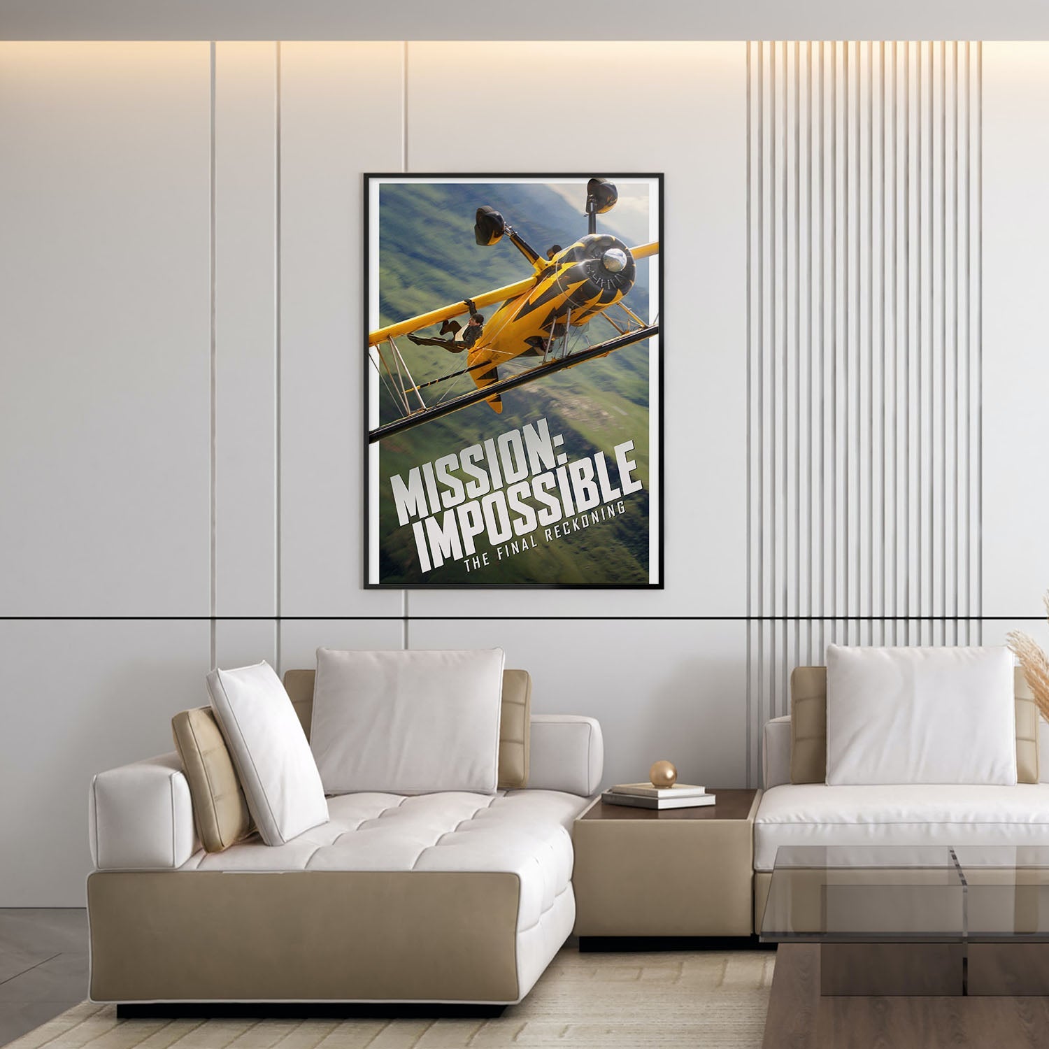 Flex Designs Poster Mission Impossible The Final Reckoning Cinematic 5 x 7" Home Goods - Movie 2025 Movie Poster