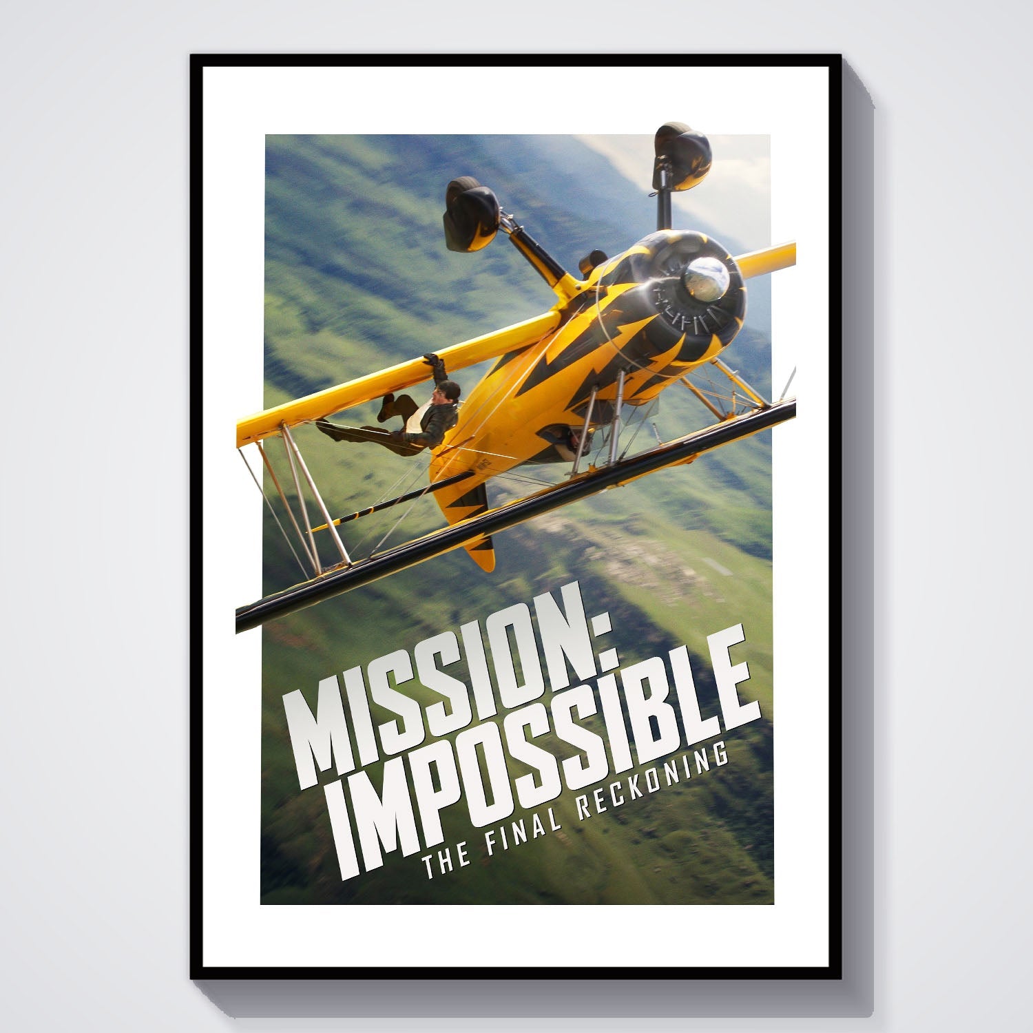 Flex Designs Poster Mission Impossible The Final Reckoning Cinematic 8 x 10" Home Goods - Movie 2025 Movie Poster