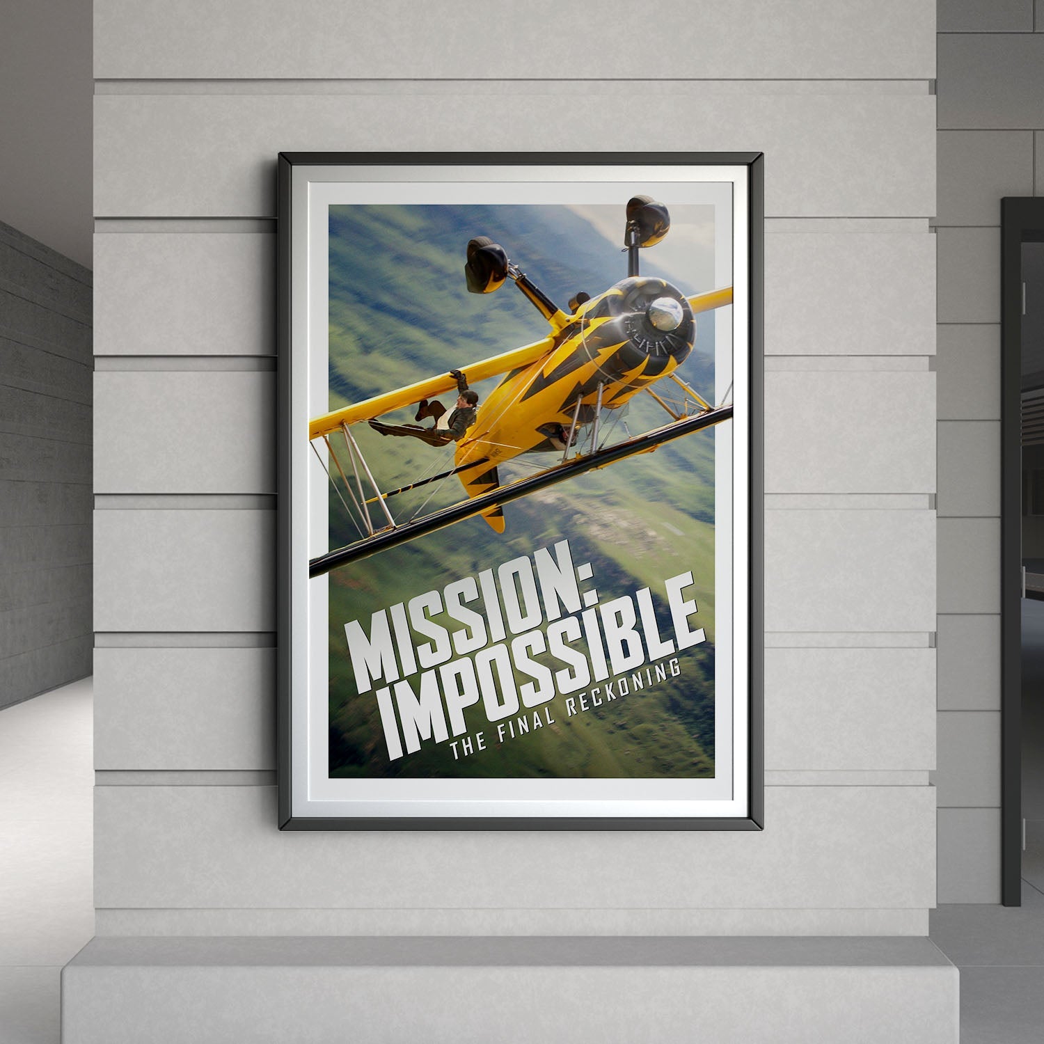 Flex Designs Poster Mission Impossible The Final Reckoning Cinematic 8 x 10" Home Goods - Movie 2025 Movie Poster