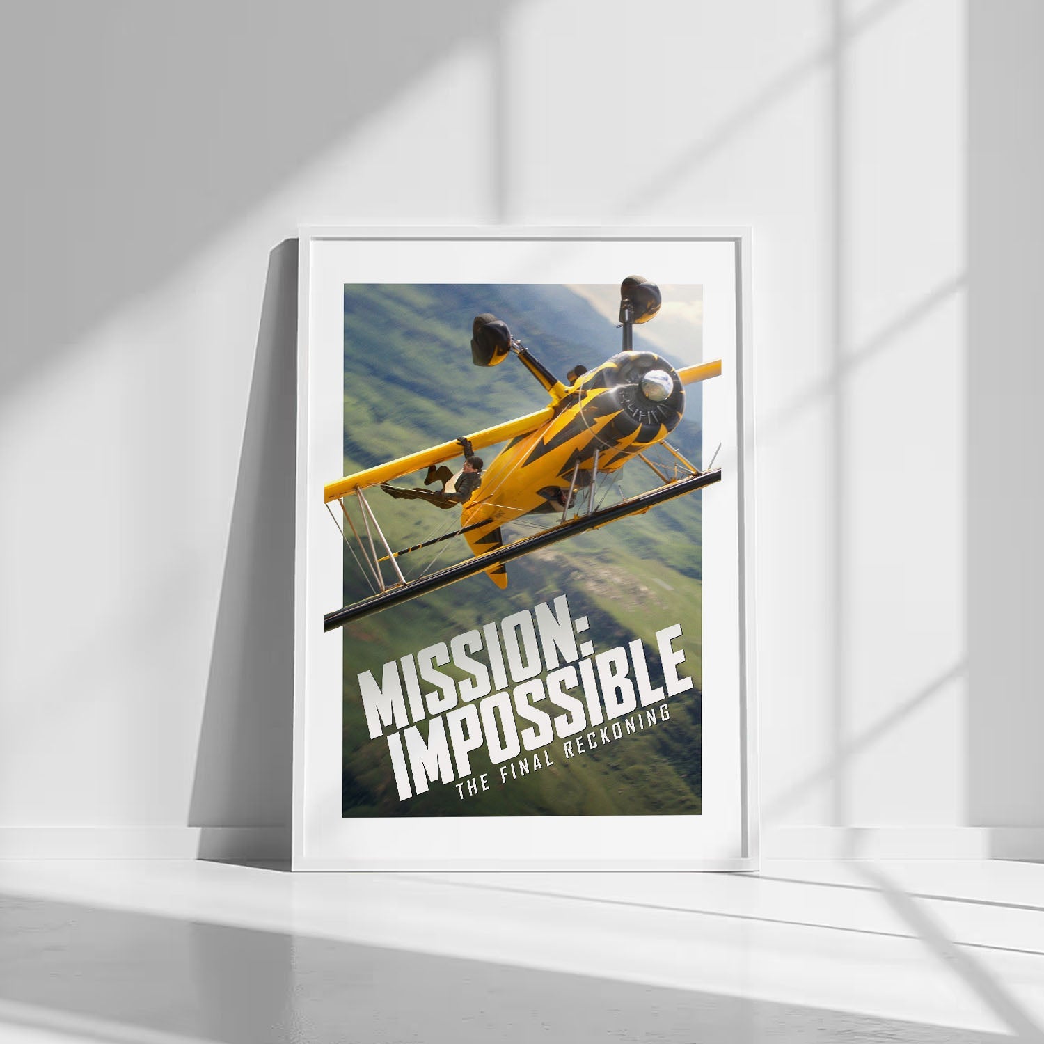 Flex Designs Poster Mission Impossible The Final Reckoning Cinematic 8 x 10" Home Goods - Movie 2025 Movie Poster
