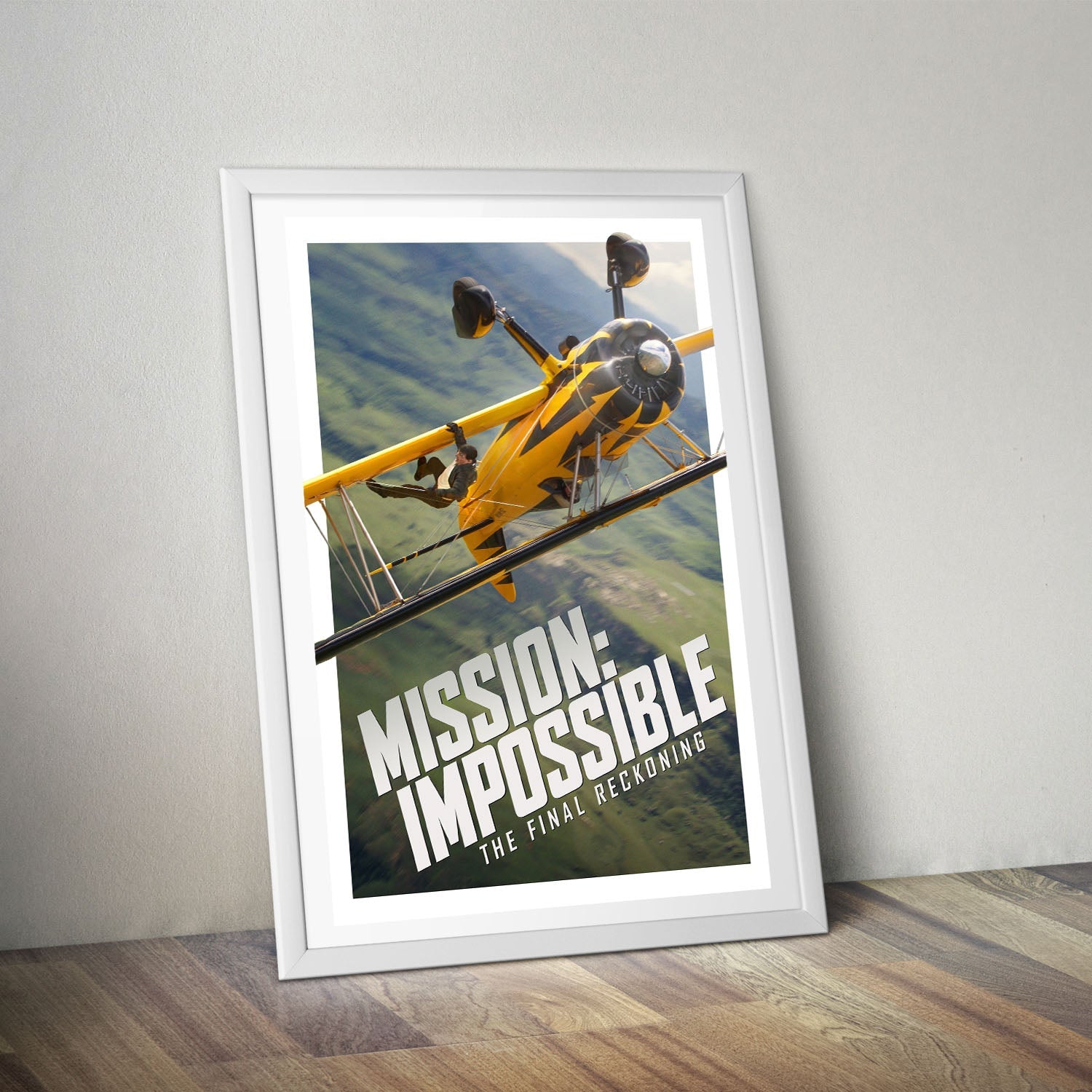 Flex Designs Poster Mission Impossible The Final Reckoning Cinematic 8 x 10" Home Goods - Movie 2025 Movie Poster