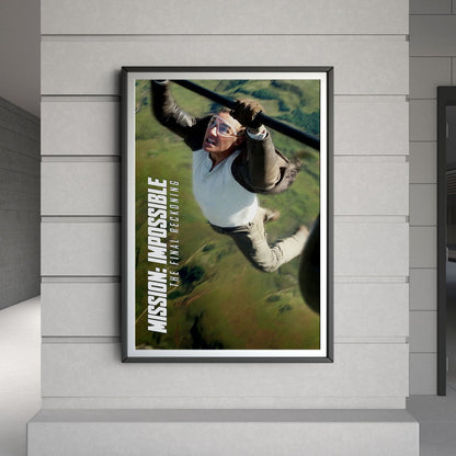 Flex Designs Poster Mission Impossible The Final Reckoning Key Visual 8 x 10" Home Goods - Movie 2025 Movie Poster