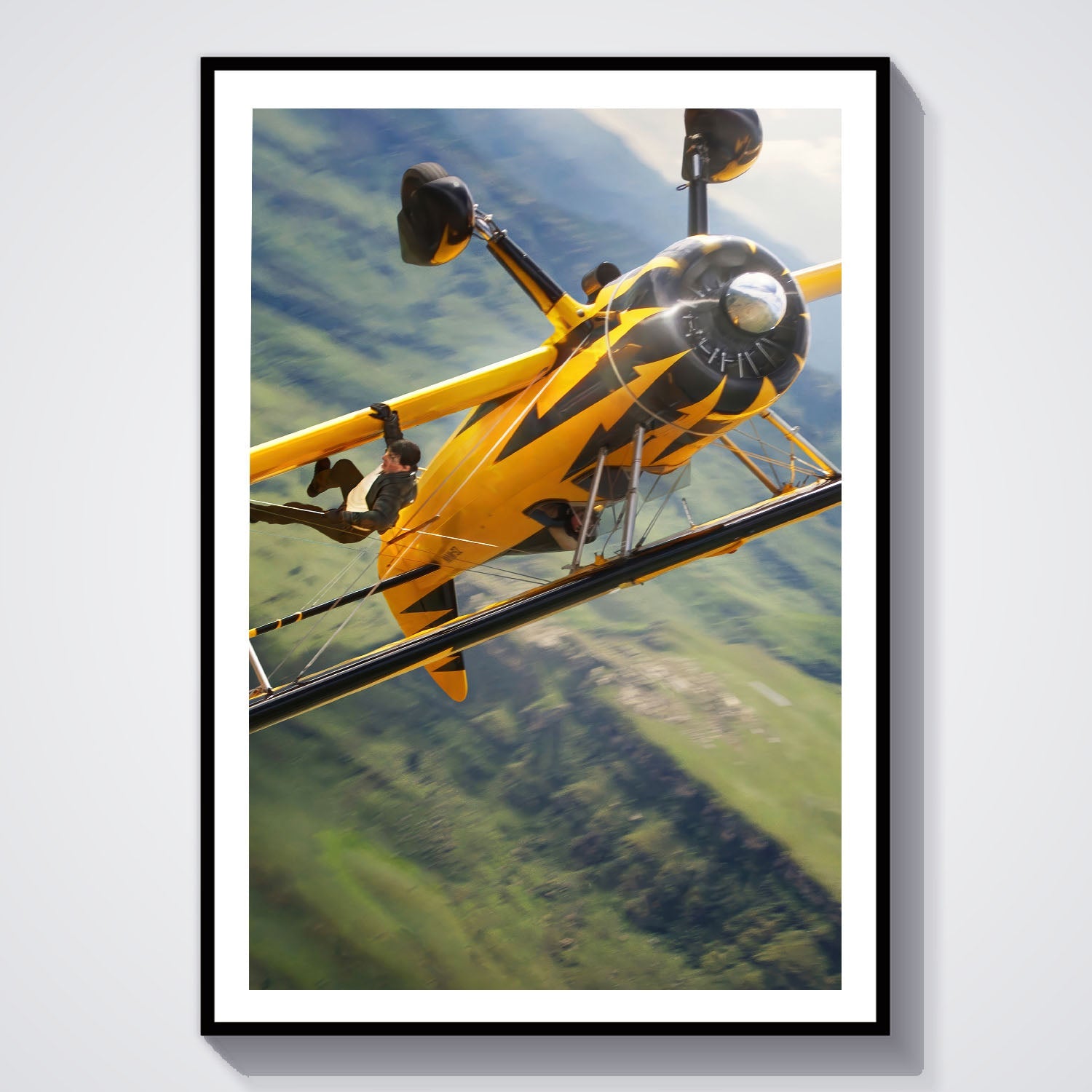 Flex Designs Poster Mission Impossible The Final Reckoning Textless 8 x 10" Home Goods - Movie 2025 Movie Poster
