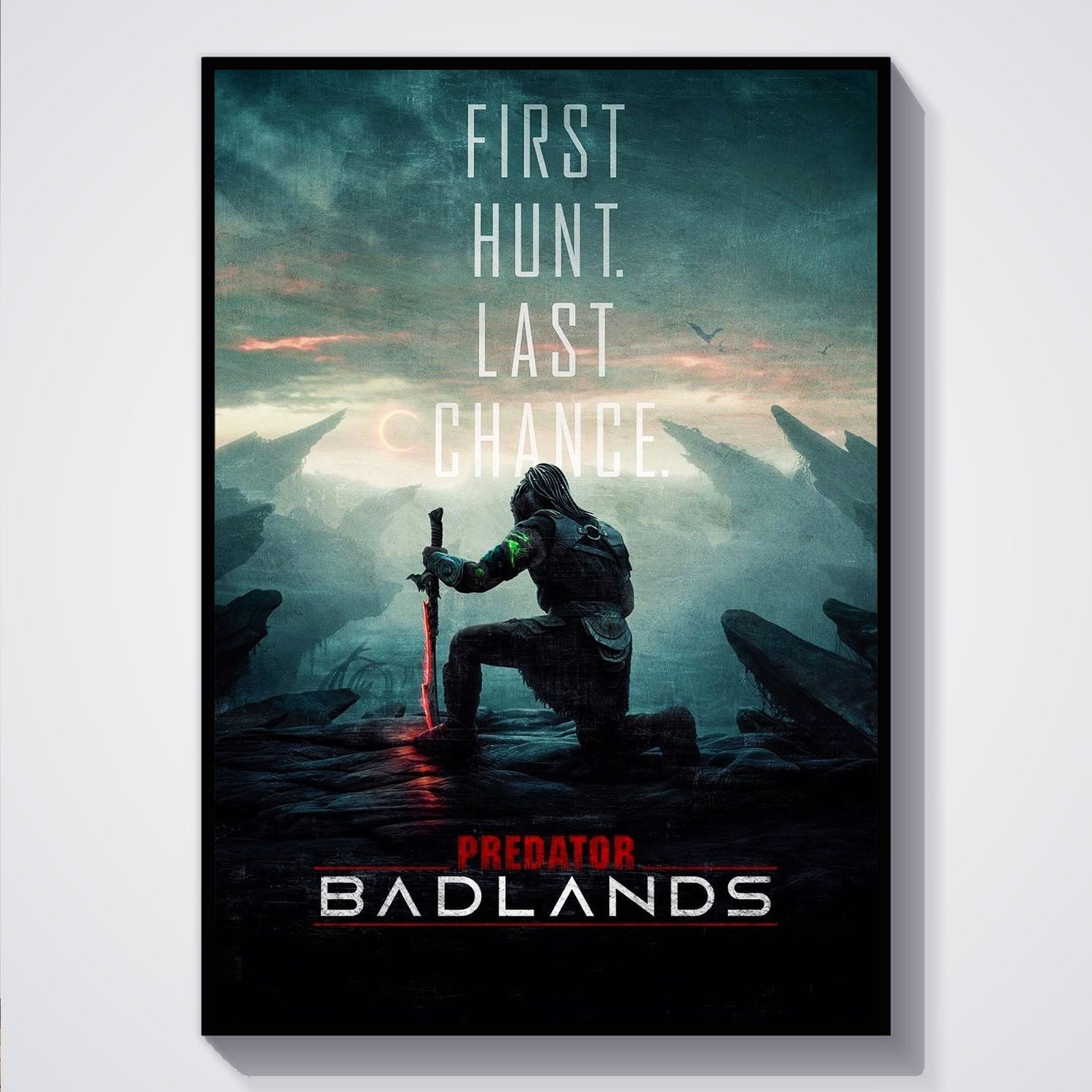 Flex Designs Poster Predator Badlands 5 x 7" Home Goods - Movie 2025 Movie Poster