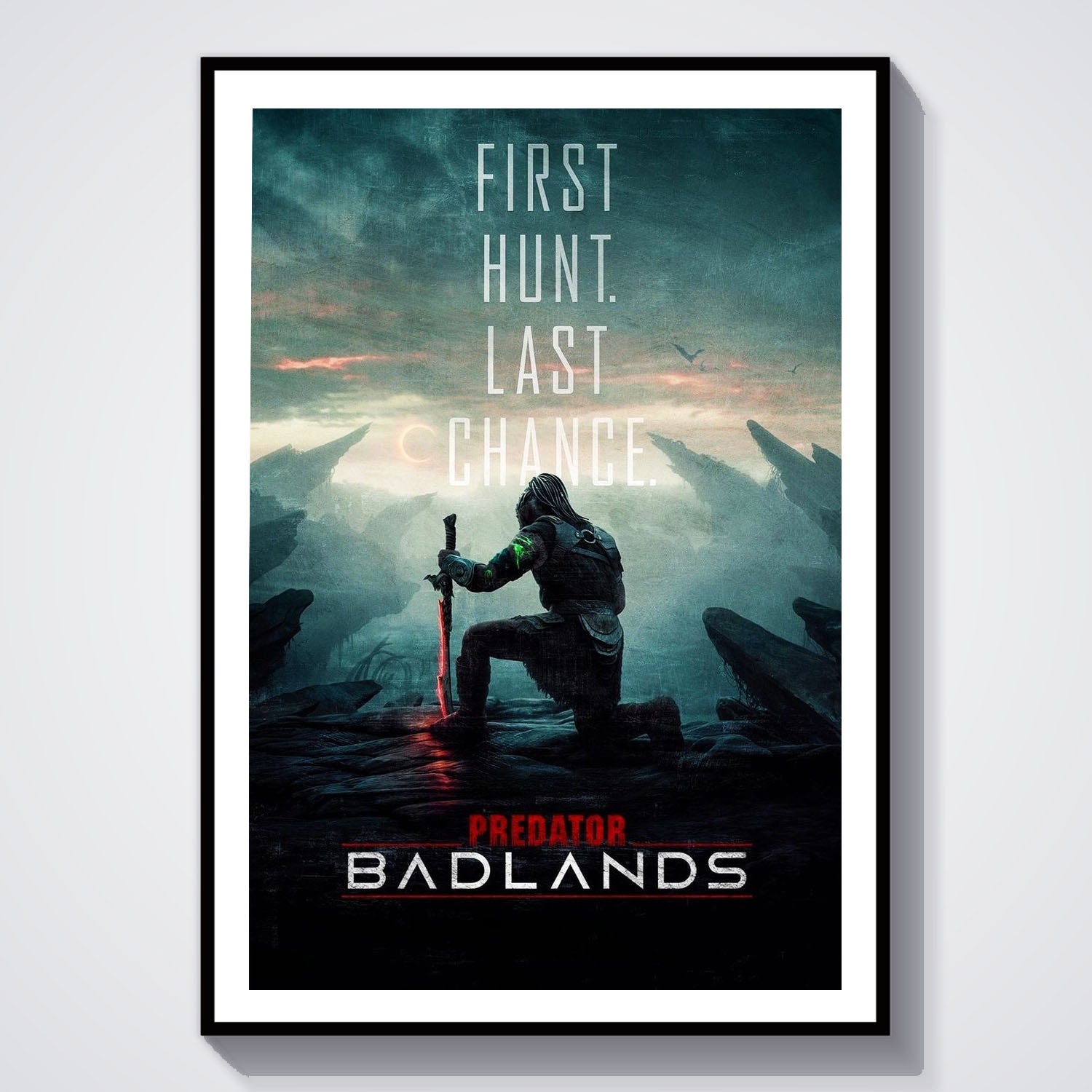 Flex Designs Poster Predator Badlands 8 x 10" Home Goods - Movie 2025 Movie Poster