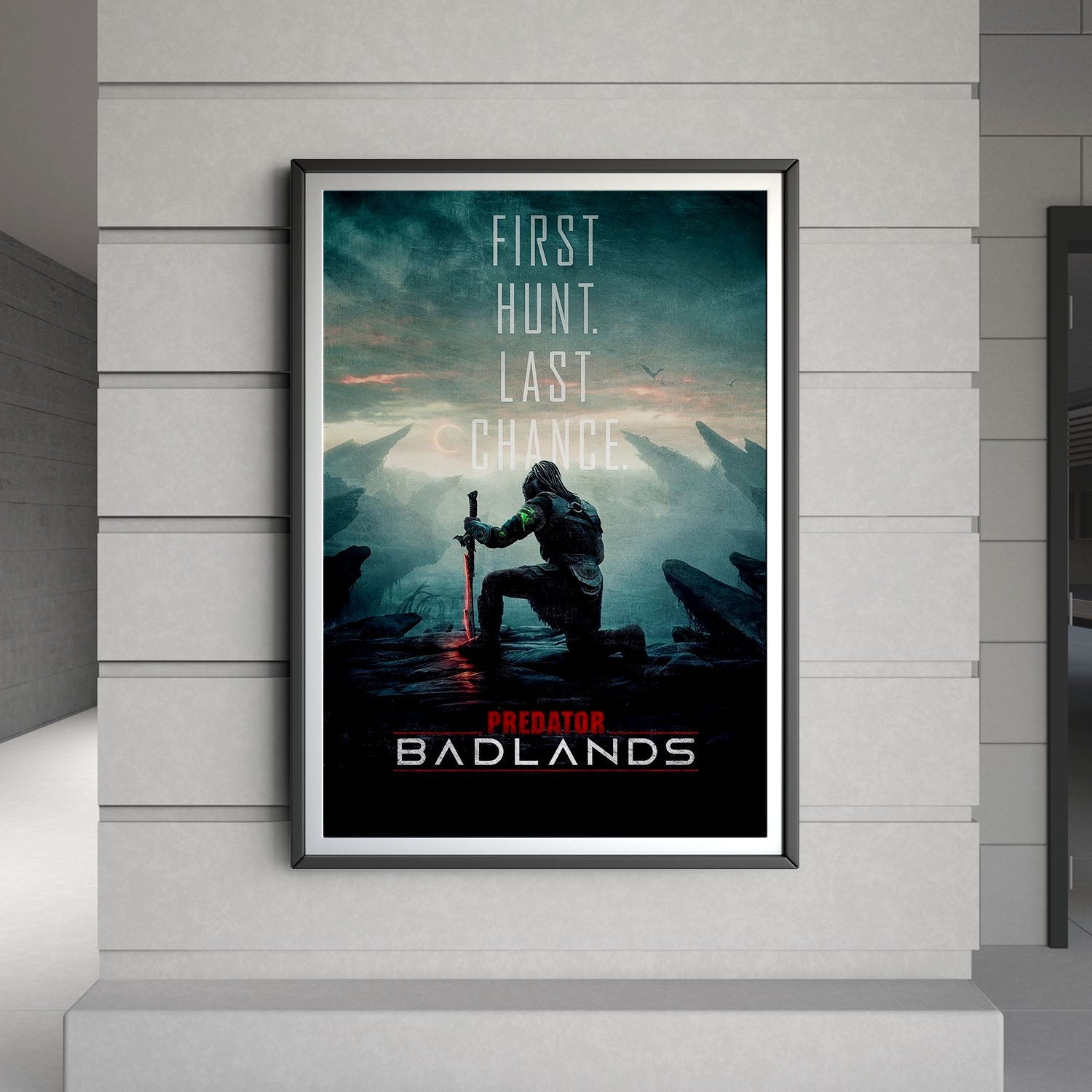 Flex Designs Poster Predator Badlands 8 x 10" Home Goods - Movie 2025 Movie Poster