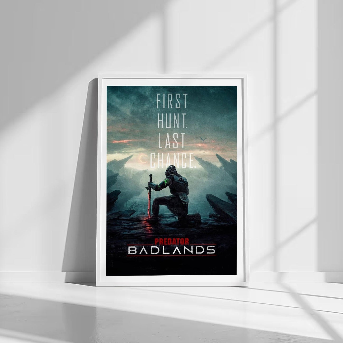 Flex Designs Poster Predator Badlands 8 x 10" Home Goods - Movie 2025 Movie Poster