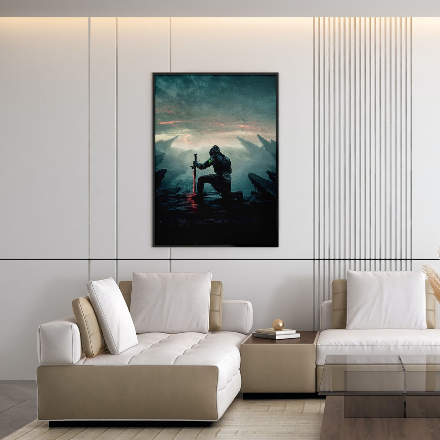 Flex Designs Poster Predator Badlands Textless 5 x 7" Home Goods - Movie 2025 Movie Poster