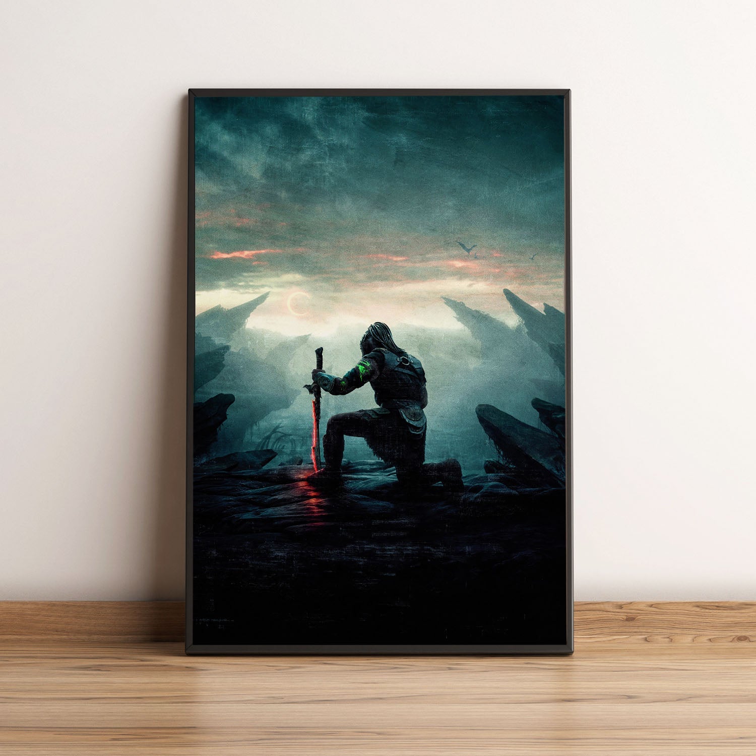 Flex Designs Poster Predator Badlands Textless 5 x 7" Home Goods - Movie 2025 Movie Poster