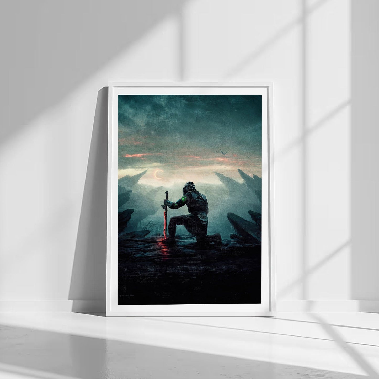 Flex Designs Poster Predator Badlands Textless 8 x 10" Home Goods - Movie 2025 Movie Poster